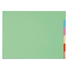CARTELLINE CON TACCA PER CARTELLE SOSPESE - ARMADIO - 240 GR - 24X32 CM - EXACOMPTA - CONF. 6 PEZZI 61599