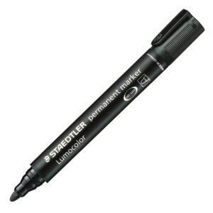 PENNARELLO MARCATORE LUMOCOLOR P. TONDA NERO STAEDTLER 25117