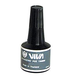 INCHIOSTRO PER CUSCINETTI  - A BASE D'OLIO -  30GR - NERO - VIVA 86991