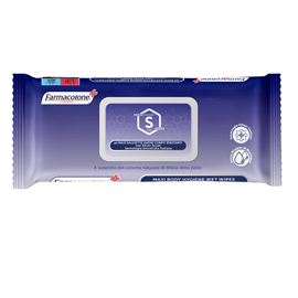 SALVIETTE MAXI IGIENE CORPO SILVER ASSET - IDRATANTI - FARMACOTONE - CONF. 40 PEZZI 97050