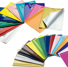COPRIMAXI LACCATO COLOROSA - 21X30CM - PVC - BIANCO - TASCA CON ALETTE - RI.PLAST 34850