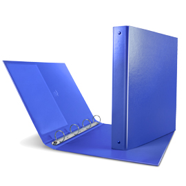 RACCOGLITORE NETTUNO - 4 ANELLI A D 40 MM - DORSO 5,5 CM - 22X30 CM - BLU - SEI ROTA 68030