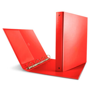 RACCOGLITORE NETTUNO 65 - 4 ANELLI A D 65 MM - DORSO 8,5 CM - 22X30 - ROSSO - SEI ROTA 89235