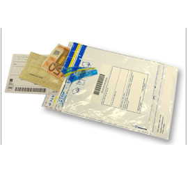 BUSTA DI SICUREZZA - 365X455 MM - LDPE RICICLABILE - 70 MICRON - VIVA - CONF. 25 PEZZI 77245