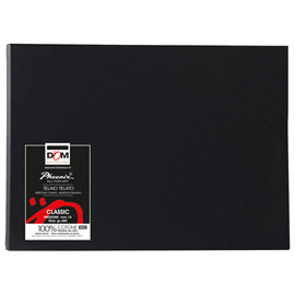 TELA PITTURA CLASSIC - 30 X 40 CM - NERO - DOM 100708