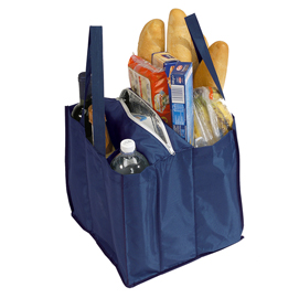 BORSA COMBY BAG - PER LA SPESA - A SCOMPARTI - 30 X 30 X 30 CM - BLU - BERNI GROUP 95300