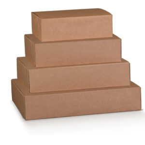 SCATOLA BOX PER ASPORTO LINEA BOITE - 40X32X12 CM - AVANA - SCOTTON 91083