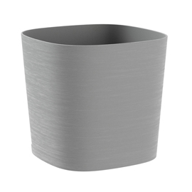 VASO QUADRATO CAPRI - 26 L - GRIGIO NEBBIA - TERAPLAST 97117
