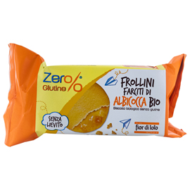 FROLLINI - FARCITI DI ALBICOCCA - MONOPORZIONE DA 70 GR - ZERGLUTINE 101927