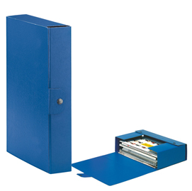 SCATOLA PROGETTO EUROBOX - DORSO 6 CM - 25X35 CM - BLU - ESSELTE 48345