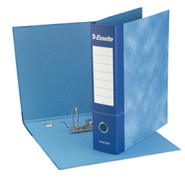 REGISTRATORE ESSENTIALS G72 - DORSO 5 CM - COMMERCIALE 23X30 CM - BLU - ESSELTE 82295