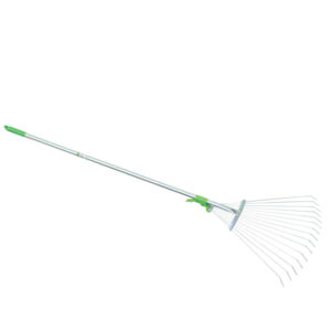 SCOPA REGOLABILE IN METALLO - PER ERBA E FOGLIE - VERDEMAX 91931