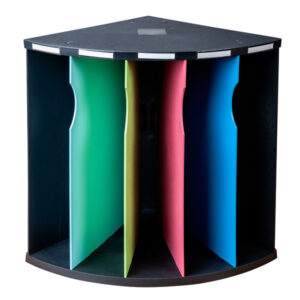 CLASSIFICATORE ERGONOMICO 5 SCOMPARTI THE CORNER - ARLECCHINO - EXACOMPTA 90199
