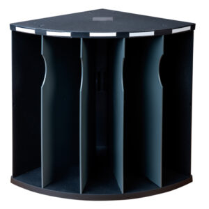 CLASSIFICATORE ERGONOMICO 5 SCOMPARTI THE CORNER - NERO - EXACOMPTA 90200