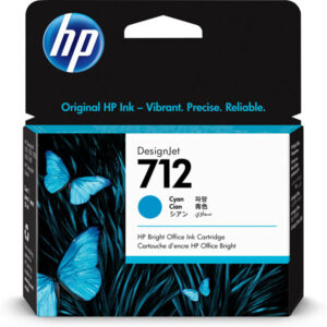 HP - CARTUCCIA INK - 712 - BLU CIANO - 3ED67A - 29 ML HP3ED67A