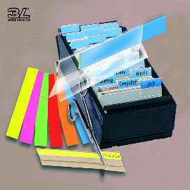 CAVALIERINI INDEX STRIPS 10X150 5PZ. COLOR 3L 39040