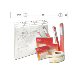 BANDA SUPPORTO ROLLPLAN PVC 55-305 3L 39037
