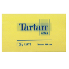 BLOCCO POST-IT 76X127 3M TARTAN - Acquistabile a multipli di 12 32040