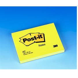 BLOCCO POST-IT 76X102 657 3M - Acquistabile a multipli di 12 32160
