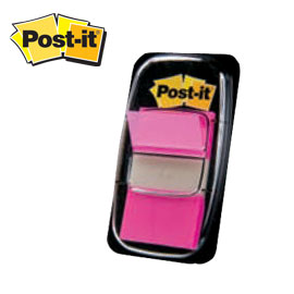 SEGNAPAGINE ROSA POST-IT 3M 680 32212