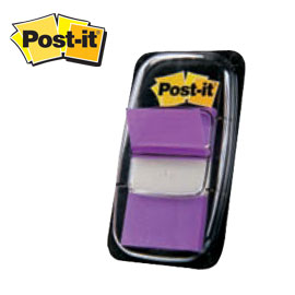 SEGNAPAGINE VIOLA POST-IT 3M 680 32211