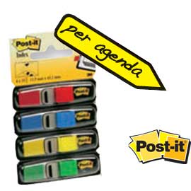 SEGNAPAGINE POST-IT 3M 683 4x35 12MMX43MM 32216
