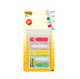 SEGNAPAGINE POST-IT 3M 684 ARR1EU COL. CLASSICI RS,BL,GL,VR,VL 45660