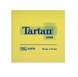 BLOCCO POST-IT 76X76 3M TARTAN - Acquistabile a multipli di 12 32041