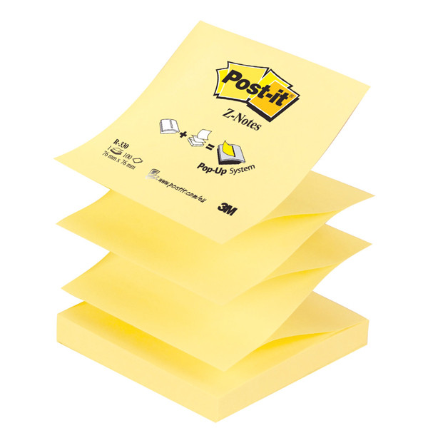 BLOCCO POST-IT R-330 76X76 FISARMONICA 3M - Acquistabile a multipli di 12 32056