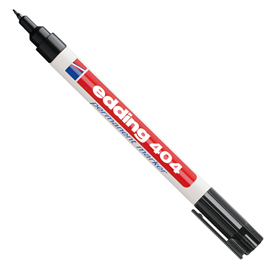 MARCATORE PERMANENTE 404  - PUNTA EXTRA-FINE 0,75MM - NERO - EDDING 83102