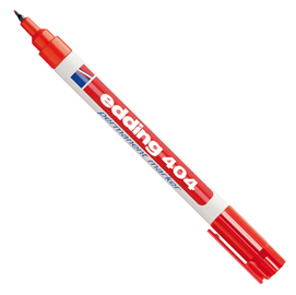 MARCATORE PERMANENTE 404  - PUNTA EXTRA-FINE 0,75MM - NERO - EDDING 83103
