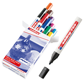 MARCATORI 750 - PUNTA MEDIA 2,00 - 4,00 MM - EDDING - ASTUCCIO 10 PEZZI 83093