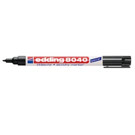 MARCATORE PERMANENTE PER TESSUTI 8040 - PUNTA 1,0MM - NERO - EDDING 77282