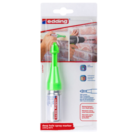 MARCATORE A SPRUZZO PER FORI PROFONDI E-8870 - VERDE FLUO - EDDING 101360