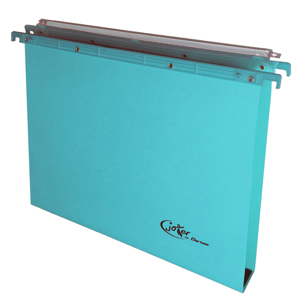 CARTELLA SOSPESA JOKER - CASSETTO - INTERASSE 39 CM - FONDO U 3 CM - 37X25 CM - BLU - BERTESI 77395