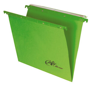 CARTELLA SOSPESA JOKER - CASSETTO - INTERASSE 39 CM - FONDO V - 37X25 CM - VERDE - BERTESI 77399