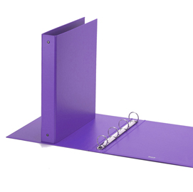 RACCOGLITORE EUROPA - 4 ANELLI TONDI 30 MM - DORSO 4 CM - 22X30 CM - VIOLA - FAVORIT 56414