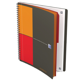 BLOCCO SPIRALATO INTERNATIONAL FAVORIT - FORMATO ACTIVEBOOK - 18 X 25CM - 80GR - 80 FOGLI - OXFORD 80073