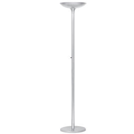 LAMPADA DA TERRA VARIALUX - BASE DIAMETRO 30 CM - ALTEZZA 175-186 CM - A LED - 22W - GRIGIO METAL - UNILUX 80981