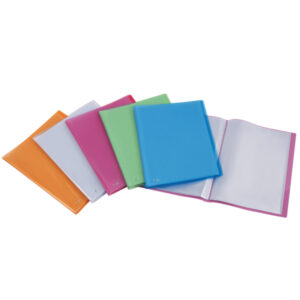 PORTALISTINI A FOGLI FISSI LUMINA - 40 BUSTE - 22X30CM - COLORI ASSORTITI - FAVORIT 89375