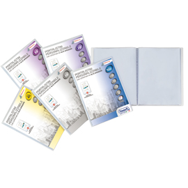 PORTALISTINI PERSONALIZZABILE PREMIUM - LISCIO - 22X30 CM - 80 BUSTE - TRASPARENTE - FAVORIT 80548