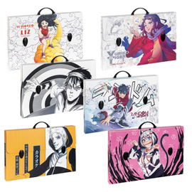 VALIGETTA POLIONDA MANGA - 36,5 X 56,5 CM - DORSO 5,5 CM - FANTASIE ASSORTITE - FAVORIT 102420