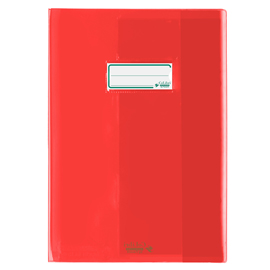 COPRIMAXI COLIBRI' - ECO-POLIETILENE - 180MY - F.TO A4 - TRASPARENTE - ROSSO - FAVORIT 99731