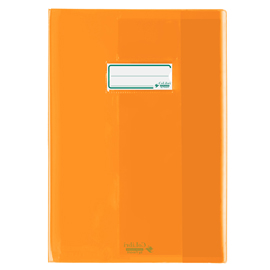 COPRIMAXI COLIBRI' - ECO-POLIETILENE - 180MY - F.TO A4 - TRASPARENTE - ARANCIO - FAVORIT 99735