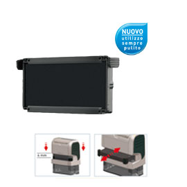 TAMPONE DI RICAMBIO 6-46040 - NERO - TRODAT - CONF. 2 PEZZI 65346