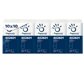 PACCHETTI DA 10 FAZZOLETTI - 4 VELI - PAPERNET - CONF. 10 PEZZI 57510