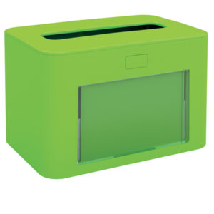 DISPENSER PERSONALIZZABILE PER TOVAGLIOLI INTERFOGLIATI - VERDE - PAPERNET 89475
