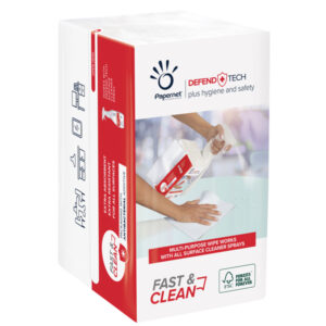 PANNI A 2 VELI DEFEND TECH - 21,6 X 33,25 CM - PAPERNET - PACCO 210 PZ 93035