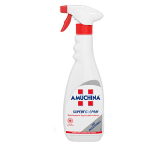 SUPERIFICI SPRAY MULTIUSO BATTERICIDA E VIRUCIDA - 750 ML - AMUCHINA PROFESSIONAL 91201
