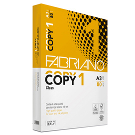 CARTA COPY1 CLASS A3 80GR 500FG FABRIANO 50543